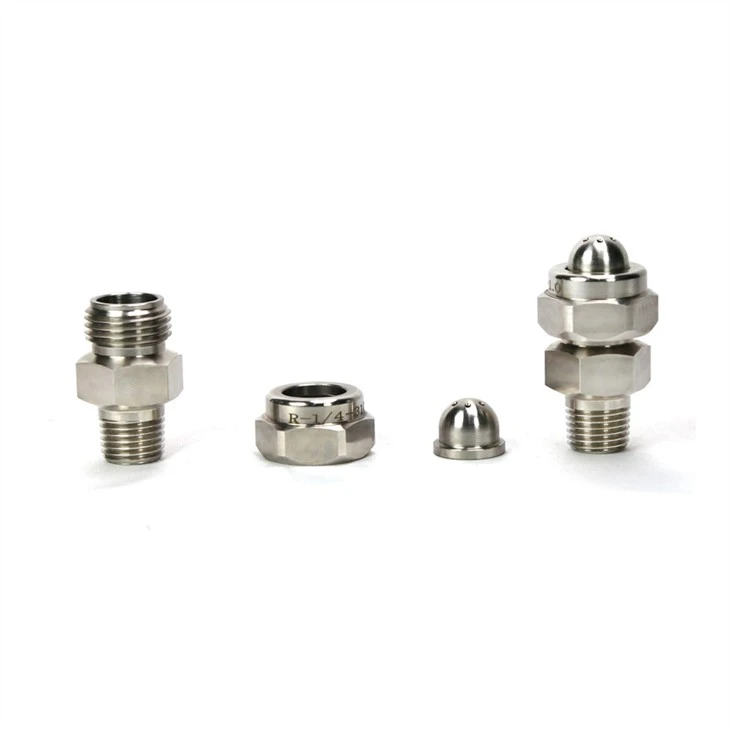 Stainless Steel Flat Jet Steam Air Nozzles
